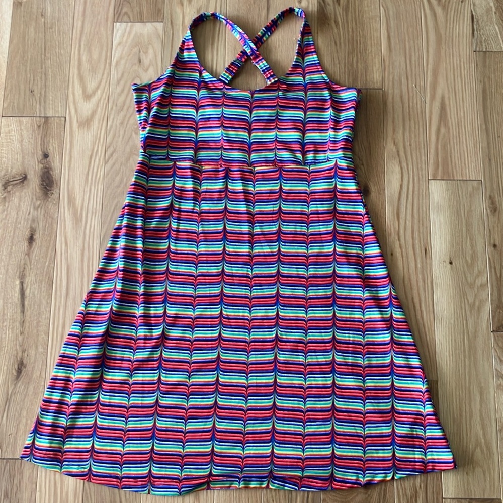 Columbia Multicolor Striped Casual Dress